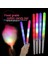 Pamuk Şeker Konileri 10 Adet Renkli LED Parlayan Çubuklar Pamuk Şeker Konileri Light Up Marshmallow Çubukları LED Parlayan Tezahürat Tüpü Parti Için Karanlıkta Parlayan Işık (Yurt Dışından) 4