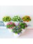 Pembe Yapay Bitkiler Bonsai Küçük Saksı Bitkileri Bonsai Çiçekleri Sahte Çiçekler Saksı Süsler Ev Dekorasyon Bahçe Dekor (Yurt Dışından) 2