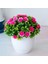 Pembe Yapay Bitkiler Bonsai Küçük Saksı Bitkileri Bonsai Çiçekleri Sahte Çiçekler Saksı Süsler Ev Dekorasyon Bahçe Dekor (Yurt Dışından) 5