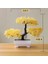 Bulut Çam Sarı Plantas Artificiales Yapay Bitki Bonsai Küçük Ağaç Saksı Yatak Odası Dekor Süsler Ev Odası Masa Tropikal Bahçe Dekorasyon (Yurt Dışından) 2