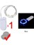 Biue 5m LED Peri Işıklar CR2032 Dize Işıklar 1m 2m 3m 5m LED Ateşböceği Yıldızlı Ay Işıkları Dıy Düğün Parti Yatak Odası Veranda Noel (Yurt Dışından) 2