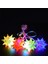 Dikenli Top Kolye 10 Adet Glow Crown LED Çiçek Kafa Bandı Işık Halkası Küpe Kolye Hediye Aydınlık Neon Parti Doğum Günü Cadılar Bayramı Düğün Karnavalı (Yurt Dışından) 2