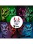 Pembe Cadılar Bayramı Tilki Maskesi Cosplay Parti LED Glow Maske Japon Anime Tilki Maskesi Renkli Neon Işık El Maskesi Karanlıkta Glow Kulübü Sahne (Yurt Dışından) 3