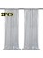 Siyah 1pcs Payet Zemin Perdeleri - 2 Panel 2X8FT, Düğün Doğum Günü Noel Bebek Duş Parti Dekorasyonu Için Fotografik Sahne Gümüş (Yurt Dışından) 2
