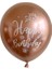 Mor 10 Adet 12 Inç Krom Metalik Lateks Balonlar Mutlu Yıllar Baskılı Desen Balon Helyum Metal Globos Doğum Günü Partisi Süslemeleri (Yurt Dışından) 4