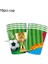 1 Adet Masa Örtüsü Futbol Futbol Tema Doğum Günü Partisi Dekorasyon Çocuk Çocuk Sofra Fincan Plaka Peçete Masa Örtüsü Balon Kek Topper Parti Kaynağı (Yurt Dışından) 4