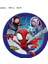 PLATE-10PCS Spidey ve Onun Inanılmaz Arkadaşları Parti Dekorasyon Malzemeleri Kağıt Tabak Masa Örtüsü Örümcek Adam Tema Bebek Duş Balonları Çocuklar Iyilik (Yurt Dışından) 1