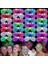 Yuvarlak Pembe 15 Adet 8/15/30/50 Adet Karanlıkta Glow LED Gözlük Parti Iyilik Light Up Güneş Gözlüğü Neon Glow Gözlük Çocuklar Yetişkinler Için Parti Malzemeleri (Yurt Dışından) 3