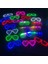 Yuvarlak Pembe 15 Adet 8/15/30/50 Adet Karanlıkta Glow LED Gözlük Parti Iyilik Light Up Güneş Gözlüğü Neon Glow Gözlük Çocuklar Yetişkinler Için Parti Malzemeleri (Yurt Dışından) 5