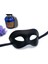 Siyah 18CM Masquerade Siyah Maske Yetişkin Yarım Yüz Partisi Cadılar Bayramı Erkek Retro Yakışıklı Masquerade Festivali Gösterisi (Yurt Dışından) 3