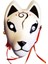D El Boyalı Güncellenmiş Anbu Maskesi Japon Kitsune Tilki Maskesi Tam Yüz Kalın Pvc Cosplay Kostüm Maskeleri Japon Anime Cosplay (Yurt Dışından) 4