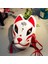 D El Boyalı Güncellenmiş Anbu Maskesi Japon Kitsune Tilki Maskesi Tam Yüz Kalın Pvc Cosplay Kostüm Maskeleri Japon Anime Cosplay (Yurt Dışından) 5