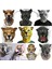 05 Gerçekçi Lateks Aslan Maskesi Hayvan Kaplan Maskesi Vahşi Kedi Leopar Çita Cadılar Bayramı Lateks Maske Parti Cosplay (Yurt Dışından) 2