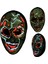 E V 1 Pcs 1 Adet Cadılar Bayramı LED Parlayan Yüz Maskesi Unisex Iblis Avcısı Soğuk Işık Maskesi Masquerade Cosplay Sahne Perili Dekor (Yurt Dışından) 4