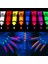 2 Rulo Turuncu Siyah Işık Neon Parti Yüz ve Vücut Boyası Glow Panit Renk Güzellik Makyaj Vücut Boyası Uv Blacklight Neon Floresan Parti Malzemeleri (Yurt Dışından) 2
