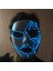 Renkli 12 Neon Işık LED Maske LED Cadılar Bayramı Korkunç Maske Cosplay Parti Maskesi Masquerade Maskeleri Cadılar Bayramı Kostüm Karnaval Glow Parti Sahne (Yurt Dışından) 2