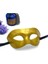 Gümüş Bir 18 cm Masquerade Siyah Maske Yetişkin Yarım Yüz Parti Cadılar Bayramı Erkek Retro Yakışıklı Masquerade Festivali Gösterisi (Yurt Dışından) 4
