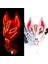 Buz Mavisi Cadılar Bayramı Neon LED Tasfiye Maskesi Masque Masquerade Parti Maskeleri Karanlıkta Işık Aydınlık Komik Maskeler Cosplay Kostüm Malzemeleri (Yurt Dışından) 3