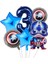 Yanardöner 1 Takım Marvel Örümcek Adam Hulk Kahraman Balon Bebek Duş Dekorasyon Doğum Günü Partisi Dekorları Avengers Tema Çocuk Oyuncakları Hediye Hava Globos (Yurt Dışından) 5