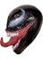 B Cadılar Bayramı Koyu Cosplay Süper Kahraman Venom Uzun Dil Lateks Korku Maskesi Cadılar Bayramı (Yurt Dışından) 3