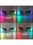 LED Gözlük 4 Renkli LED Gözlük Glow Parti Kostüm Dekoratif Gözlük Bar Ktv Cadılar Bayramı Partisi Için LED Işık Up Aydınlık Gözlük (Yurt Dışından) 5