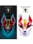Maske 24 Yeni Tasarlanmış Parlayan Cadılar Bayramı Partisi Maskesi Yanıp Sönen LED Maskeleri El Neon Işık Cosplay Maske Kostüm Sahne Glow Parti Malzemeleri (Yurt Dışından) 1