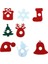 5. Hediye Kutusu 10 Adet/grup Noel Şarap Bardağı Dekorasyonu Noel Partisi Dekoru Keçe Fincan Yüzük Masa Süslemeleri Yeni Yıl 2023 Noel Noel Malzemeleri (Yurt Dışından) 4