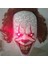 Buck Diş Işık Korkunç Palyaço Lateks Aydınlık Cosplay Maske Korkunç Cadılar Bayramı LED Peruk Palyaço Maskesi Kostüm Sahne (Yurt Dışından) 5