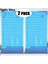 Açık Blue-2pcs 2 Paket 1 * 2 M Kare Parti Zemin Perde Doğum Günü Partisi Dekorasyon Düğün Arka Plan Duvar Dekorasyonu Parlak Payetler Perde (Yurt Dışından) 1