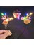 81 Kadın Kızlar Parti LED Glow Kafa Bandı Elk Berry Boynuz Light Up Ağaç Dalı Cosplay Doğum Günü Noel Navidad Dekorasyon 2023 (Yurt Dışından) 1