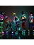 Turuncu 1 M Glow El Tel Kablo LED Neon Noel Dans Partisi Dıy Kostümleri Giyim Aydınlık Araba Işık Dekorasyonu Giysi Esnek Işık (Yurt Dışından) 2