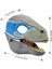 Mavi 3D Dinozor Maskesi Korku Ejderha Lateks Başlık Masquerade Parti Cosplay Kostüm Jurassic Raptor Dino Hareketli Çene Gerçekçi Maskeleri (Yurt Dışından) 1