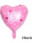 Kız Bebek Kalp Yay Bebek Kız Pembe Balon Seti 32 Inç Pembe Nokta Numaralandırma Balon Arabası Helyum Topu 1. Doğum Günü Partisi Süslemeleri Bebek Duş (Yurt Dışından) 1