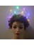 Stil 4 Light Up Yanıp Sönen Kelebek Çiçek Tanrıça Başlığı Çivili Altın Metal Kraliçe Melek Halo Taç Bandı Parti Cosplay Karnaval (Yurt Dışından) 1