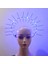 Stil 4 Light Up Yanıp Sönen Kelebek Çiçek Tanrıça Başlığı Çivili Altın Metal Kraliçe Melek Halo Taç Bandı Parti Cosplay Karnaval (Yurt Dışından) 4