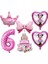 6-6 Adet Disney Minnie Mouse Doğum Günü Dekor Bebek Kız Iyilik Parti Dekor Diy Doğum Günü Numarası Balon Kombinasyonu Bebek Duş Hediyeler Kız Için (Yurt Dışından) 1