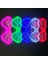 Karışık Renkler 20 Adet 10/20/30/40/50 Adet Parti Karanlıkta Glow Gözlük Light Up LED Gözlük Neon Parti Çocuklar Yetişkinler Için Güneş Gözlüğü Şekeri Parti Dekor (Yurt Dışından) 1
