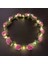 Gül 02 Glow Kafa Bandı LED Işık Hairband LED Başlık Light Up Çiçekler Çelenk Headdress Aydınlık Bantlar Glow Parti Saç Aksesuarları (Yurt Dışından) 1
