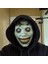 Bej Cadılar Bayramı Zombi Maskesi Gülümseyen Şeytanlar Evil Cosplay Sahne Scarry Maske Gerçekçi Masquerade Maskesi Hayalet Korkunç Maske (Yurt Dışından) 5