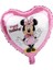 Balon-1 Adet Disney Minnie Mouse 1st Doğum Günü Dekor Bebek Kız Iyilik Parti Dekoru Bebek Kız Için Diy Doğum Günü Balon Dekor Bebek Duş Hediyeleri (Yurt Dışından) 1