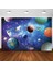 MIX10PCS 1 Takım Dış Uzay Astronot Roket Galaxy Tema Arka Plan Bez Balon Çocuk Doğum Günü Partisi Dekorları Çocuk Odası Bebek Duş Zemin (Yurt Dışından) 5