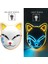 Tip A Iblis Avcısı LED Maske Tilki Maskesi Sıcak Anime Tanji Langqian Tavşan Gerçek Pirinç Cosplay Sahne Cadılar Bayramı Partisi Cosplay Sahne Yetişkinler Için (Yurt Dışından) 5