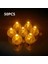 Sarı 50 Adet 50/100 Adet Balon Işık Yuvarlak Top LED Balon Işık Beyaz Mini Flaş Lambaları Fener Noel Partisi Için Ev Dekorasyon Işıklandırma (Yurt Dışından) 1