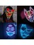 Stil 31 Cosplay Cadılar Bayramı Partisi Maskesi Aydınlık Light Up LED Maske El Neon Parlayan Anime Maske Masque Masquerade Maskeleri Korku Karnaval Maskesi (Yurt Dışından) 2