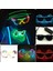 Limon Yeşili 2 Glow Neon Rave Gözlük El Tel Yanıp Sönen LED Güneş Gözlüğü Light Up Kostümleri Glow Parti Malzemeleri Cadılar Bayramı Dekorasyon (Yurt Dışından) 3