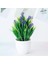 Zhu Ye Cao Saksılı Bitkiler 1 Adet Yeşil Yapay Bitkiler Bonsai Küçük Ağaç Saksı Bitkileri Sahte Çiçekler Saksı Süsler Ev Dekorasyon Otel Bahçe Dekorasyonu (Yurt Dışından) 5