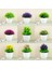 B04 Yapay Bitkiler Bonsai Küçük Yeşil Ağaç Bitkiler Sahte Çiçek Saksı Süs Ev Odası Bahçe Ofis Masası Sahte Bonsai Dekorasyon (Yurt Dışından) 2