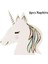 8 Adet Tabaklar Unicorn Tek Kullanımlık Sofra Unicorn Parti Malzemeleri Kağıt Tabaklar Peçeteler Mutlu Unicorn Doğum Günü Partisi Dekoru Gökkuşağı At Kız (Yurt Dışından) 4