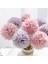 Şampanya 5 Parça 5 Adet Ipek Topu Krizantem Düğün Yapay Çiçek Noel Dekor Vazo Ev Scrapbooking Için Çiçek Aranjmanı Aksesuarları (Yurt Dışından) 3