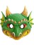 Sarı Yeşil Dino Çocuk Dino Parti Maskesi Cosplay Sevimli Hayvan Ejderha Pu Masques Cadılar Bayramı Masquerade Çocuk Doğum Günü Hediyeleri Ev Dekor (Yurt Dışından) 1